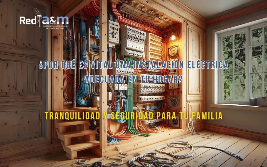 Instalación eléctrica Medellín: ¿Por qué es vital una instalación eléctrica adecuada en tu hogar?