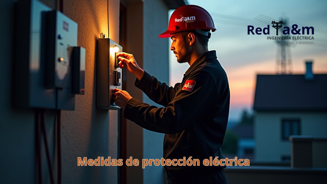 Instalación de protección contra sobretensiones en un sistema eléctrico residencial por Red A&M Ingeniería Eléctrica.